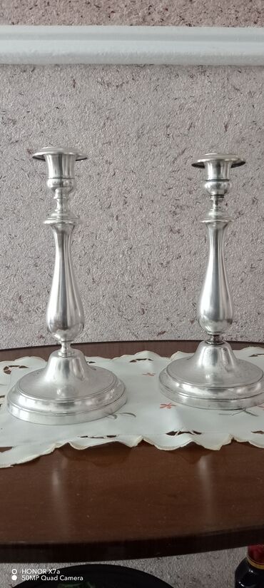 model boje: Set of candlesticks, Used