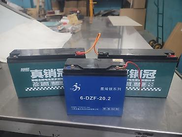 Аксессуары и запчасти для электротранспорта: Прадаю в хорошем состоянии тяговые акумуляторы лёгкае б.у 6 штек 12 — 1