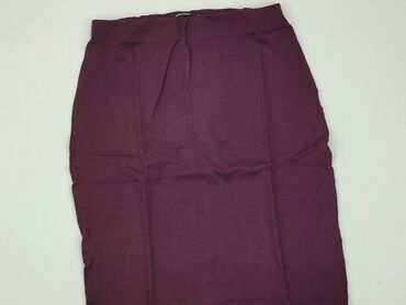 fioletowa spódnice plisowane: Spódnica, XL, stan - Bardzo dobry