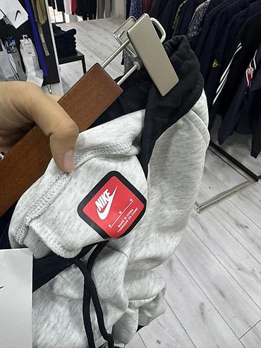 nike tech flecee: Мужские брюки, M, XL, L, Nike, Новый, цвет - Серый, Самовывоз — 3