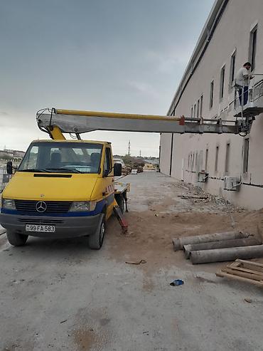 iskele: Avtomatik səbətli avtokran (bucket lift) xidməti - Mercedes baza — 1