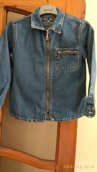 джинсовая куртка новый: Джинсовая куртка 32 размер в хорошем состоянии