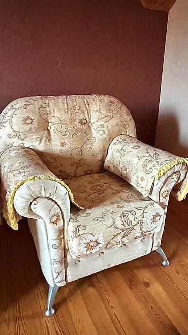 lalafo divan kreslolar: Klassik üslubda yumşaq mebel dəsti - Tərkib: 1 yerlik divan, 1 yerlik — 6
