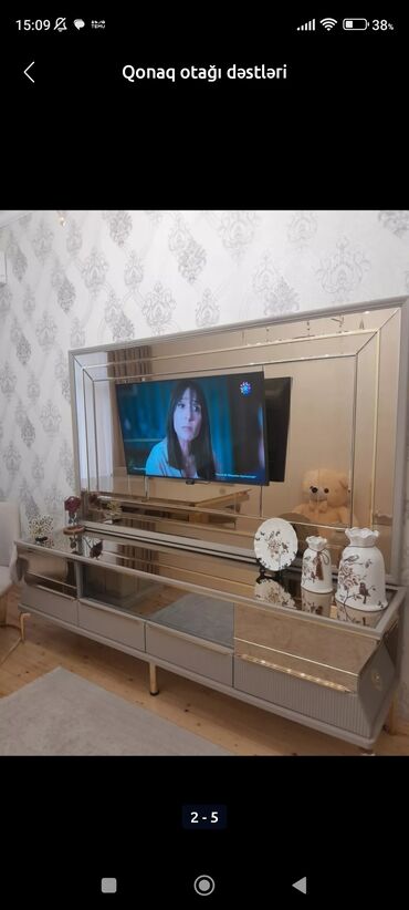 Qonaq otağı dəstləri: Yeni, TV stend, Kredit yoxdur, Türkiyə
