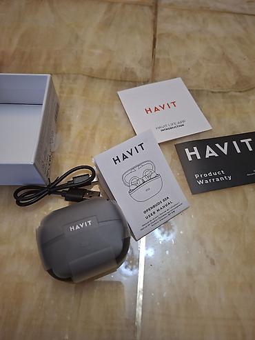 Səsgücləndiricilər, qulaqlıqlar və mikrofonlar: Havit OpenBuds 02A – Open-ear simsiz qulaqlıq Xüsusiyyətlər: - Açıq — 3