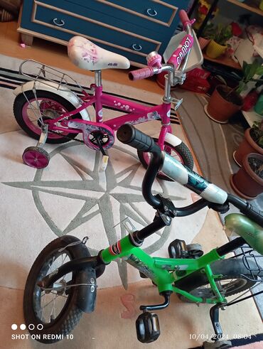 qiz velosiped satisi: İşlənmiş İki təkərli Uşaq velosipedi 12"