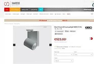 Rasveta: Kiteo K-Forum Stromschienenstrahler PI‑LED, NeoLink – crni - Tip: LED — 22
