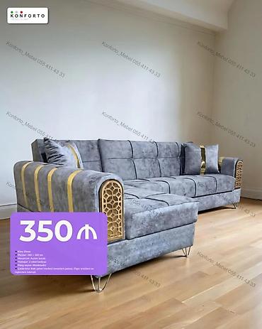 Künc divan – müasir dizayn - Ölçü: 260 × 160 sm - Mexanizm: açılır lalafo.az -da Künc divan – müasir dizayn - Ölçü: 260 × 160 sm - Mexanizm: açılır