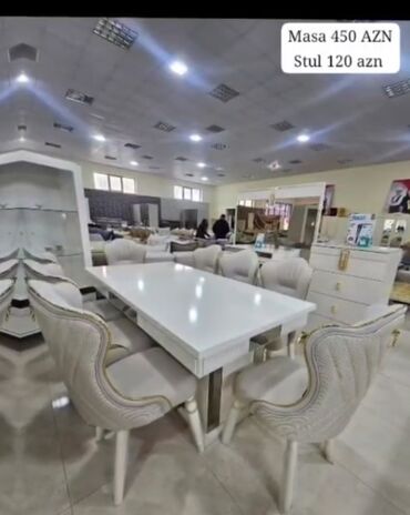 Masa və oturacaq dəstləri: Çatdırılma kredit mövcuddur — 8