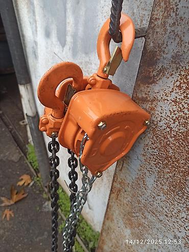 Alətlər: Məhsul: VITAL zəncirli əl talı (chain block) — 1 ton Xüsusiyyətlər: - — 7