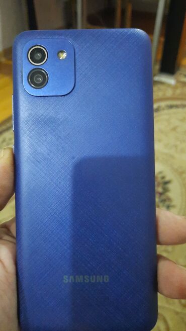 Samsung: Samsung Galaxy A3, 64 GB, rəng - Göy, Face ID