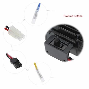 kredit motor: Su Keçirməyən ESC 60A 2S-3S (WP-1060-RTR) Su və toz keçirməyən — 4