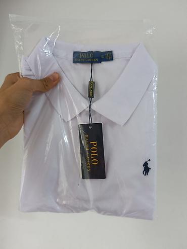 Футболки: Мужская футболка, S, Polo Ralph Lauren, Новый, цвет - Белый — 1