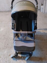 прогулочные коляски для двойни: Балдар арабасы, түсү - Сары, Колдонулган