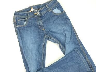 jeansy z dziurami: Jeans, 11 years, 146, condition - Good