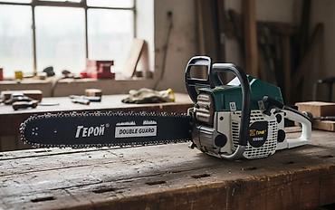 Бензопилы: Бензопила Новый, Герой, От 3,5 кВт и выше, Платная доставка — 1