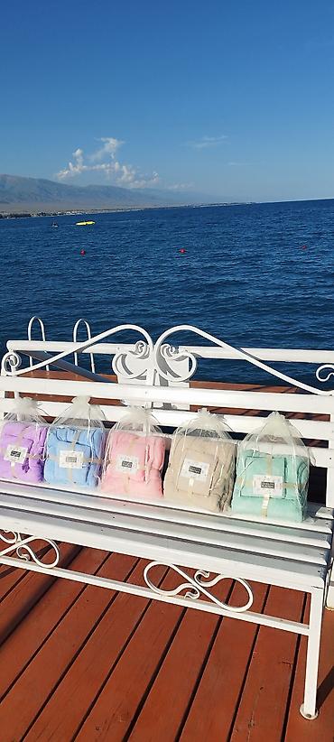 Полотенца: Комплект из двух полотенец, коралловый флис. Одно банное 70*140 см at lalafo.kg — 4 Полотенца: Комплект из двух полотенец, коралловый флис. Одно банное 70*140 см — 4