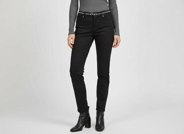 stradivarius wyprzedaż spodnie: Zara, Material trousers for women, size M