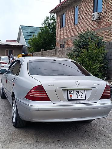 124 e500: Mercedes-Benz S-Class: 2000 г., 5 л, Бензин, Седан — 6