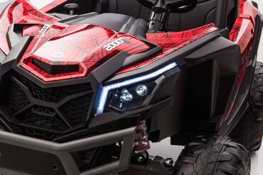Uşaq üçün elektrik maşınları: Uşaq elektromobili 24 V Super buggy Spider Yığılmış model ölçüsü-142 x — 12