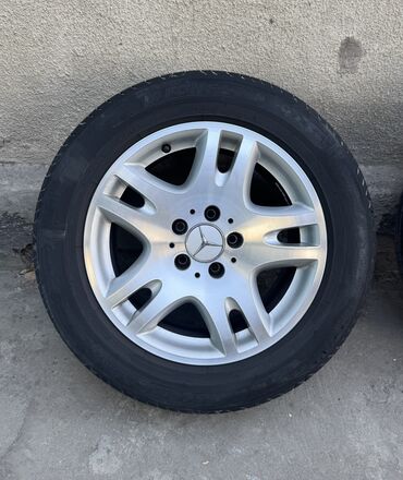 металлические диски: Диски R 16 Mercedes-Benz, Комплект, отверстий - 5, Б/у