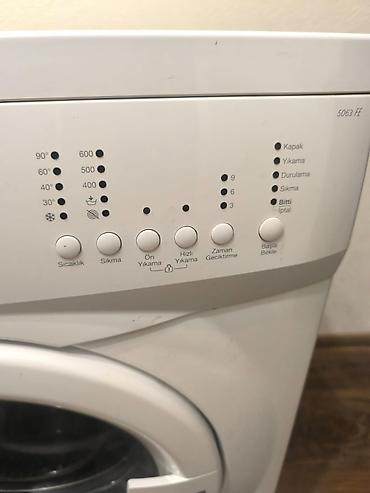 ucuz parca: Arçelik 5063 FE paltaryuyan maşın - Yükləmə: 5 kq - Fırlanma sürəti — 3