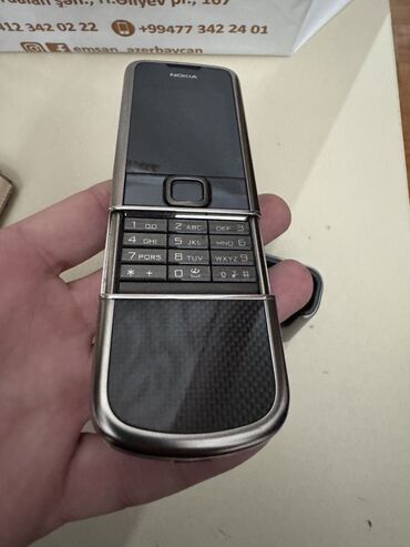 telefon nokia 8800: Nokia 8, rəng - Boz