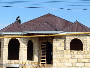 Dam işləri: Dam örtüyü və karkas işləri xidməti - Çərçivə/qarşılama: Taxta — 16