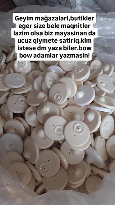Mağaza avadanlığı: Mağaza və butiklər üçün təhlükəsizlik maqnit etiketləri (antik-metin — 1