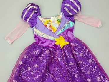 sukienki letnie różowe: Dress, 5-6 years, 110-116 cm, condition - Good