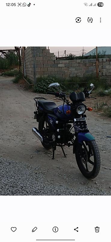 moto bot: Tufan - M50, 80 sm3, 2024 il — 5