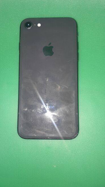 совместимые расходные материалы extra label черно белые картриджи: IPhone 8, Колдонулган, 64 ГБ, Кара, Заряддоочу түзүлүш, 76 %