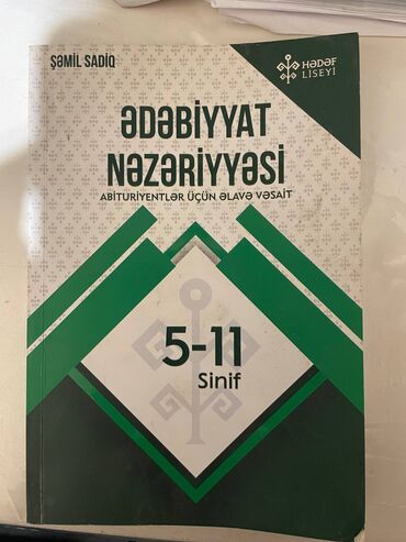 mhm riyaziyyat kitabi pdf yukle: ƏDƏBİYYAT NƏZƏRİYYƏSİ 5-11 SİNİF 
SATILIR TƏZƏ KİMİDİR!