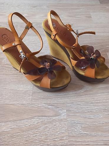 balenciaga buzz: Kožne italijanske sandale broj 38,kupljene u Italiji unikatne, nosene — 6