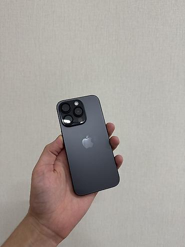 Apple iPhone: IPhone 15 Pro, Б/у, 128 ГБ, Черный, Защитное стекло, Чехол, 80 % — 7