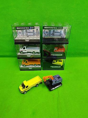 Игрушки: Модельки экскаватор и фургон машинки игрушки в ассортименте🌟 — 1