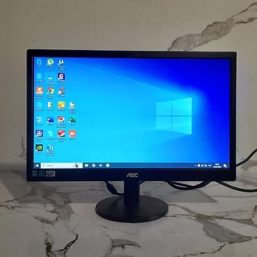 Мониторы: Монитор, AOC, Б/у, LCD, 18" - 19" at lalafo.kg — 7 Мониторы: Монитор, AOC, Б/у, LCD, 18" - 19" — 7