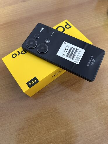 redmi note 8 про цена в бишкеке: Poco M6 Pro, Колдонулган, 256 ГБ, түсү - Кара