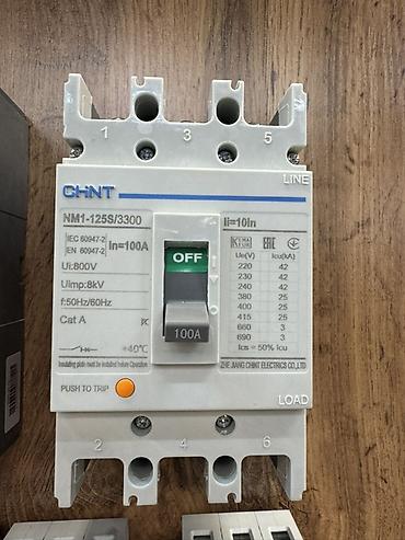 отсечка: Автоматический выключатель CHINT NM1-125S/3300 Основные — 1