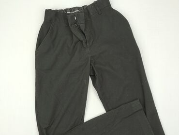 jeansy damskie ze ściągaczami: Material trousers, S (EU 36), condition - Good