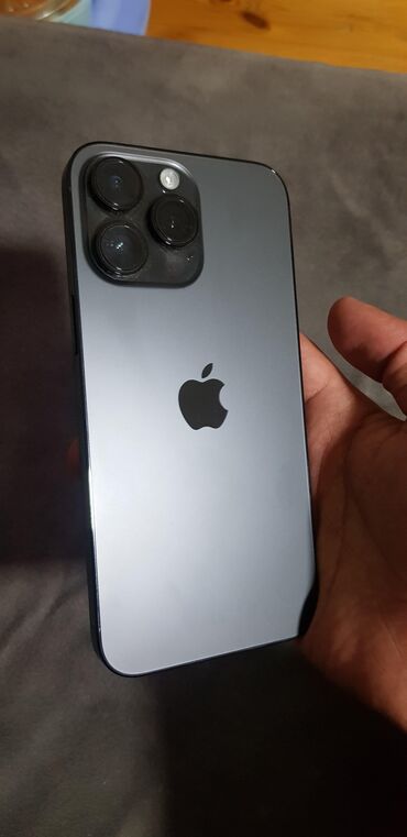 iphone adapteri: IPhone 14 Pro Max, 256 GB, Black Titanium, Simsiz şarj, Face ID