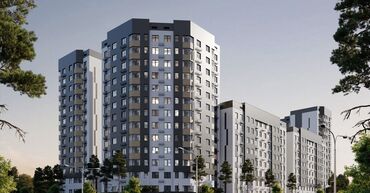 квартиры на сдачу: 2 комнаты, 74 м², Элитка, 6 этаж, ПСО (под самоотделку)