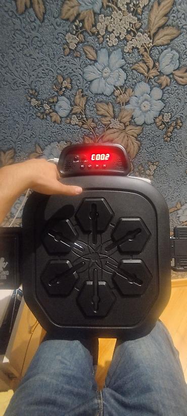 Boks aparatları: LED işıqlı divar tipli boks/reaksiya məşq paneli - 7 istiqamətdə — 1