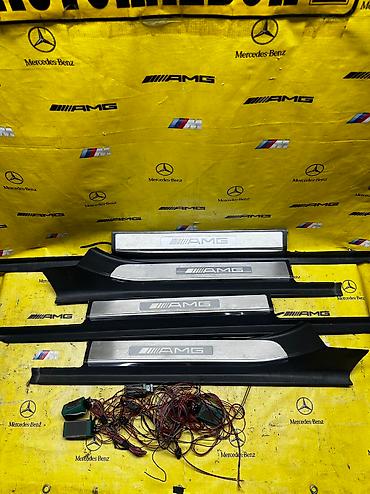 sr group: Пороги AMG Mercedes w220 s-class с подсветкой Оригинал! Привозные из — 3
