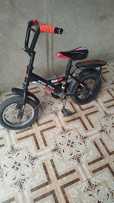 коляски для двойни: Uşaq velosipedi – STELS Sport Speed Bike - Rəng: qara, qırmızı — 1