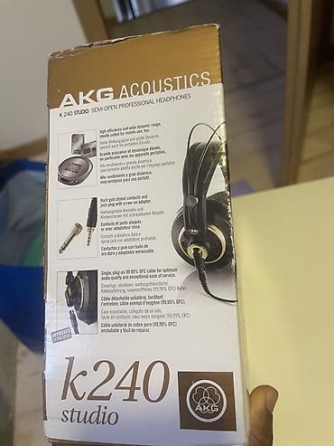 AKG Acoustics K240 Studio – poluotvorene profesionalne slušalice - at lalafo.rs — 4 AKG Acoustics K240 Studio – poluotvorene profesionalne slušalice - — 4