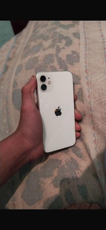 Уюлдук телефондор жана аксессуарлар: IPhone 11, Колдонулган, Ак, 100 % — 2