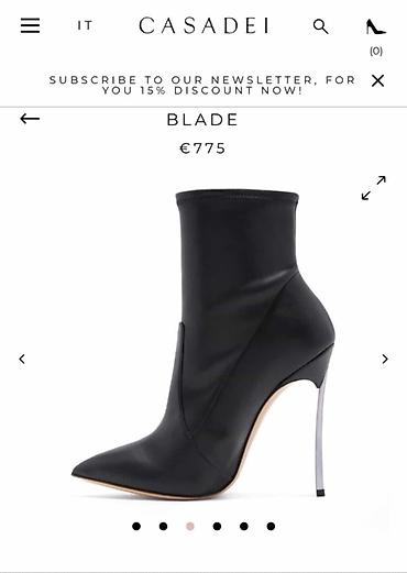 Tuflilər: Casadei “Blade” qadın botları ( HEÇ GEYİNİLMƏYİB, YENİDİR ) - Model — 2