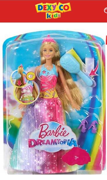 Igračke: BARBIE DREAMTOPIA original lutka barbi . Svetlucava princeza. Svetli i — 6