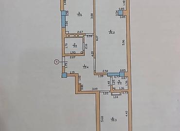 Продажа квартир: 2 комнаты, 76 м², Элитка, 3 этаж, Евроремонт — 10